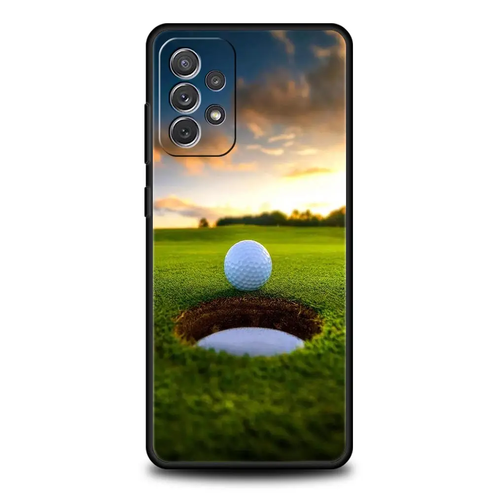 Modern Golf-Themed Smartphone Case - Sleek and Durable Design