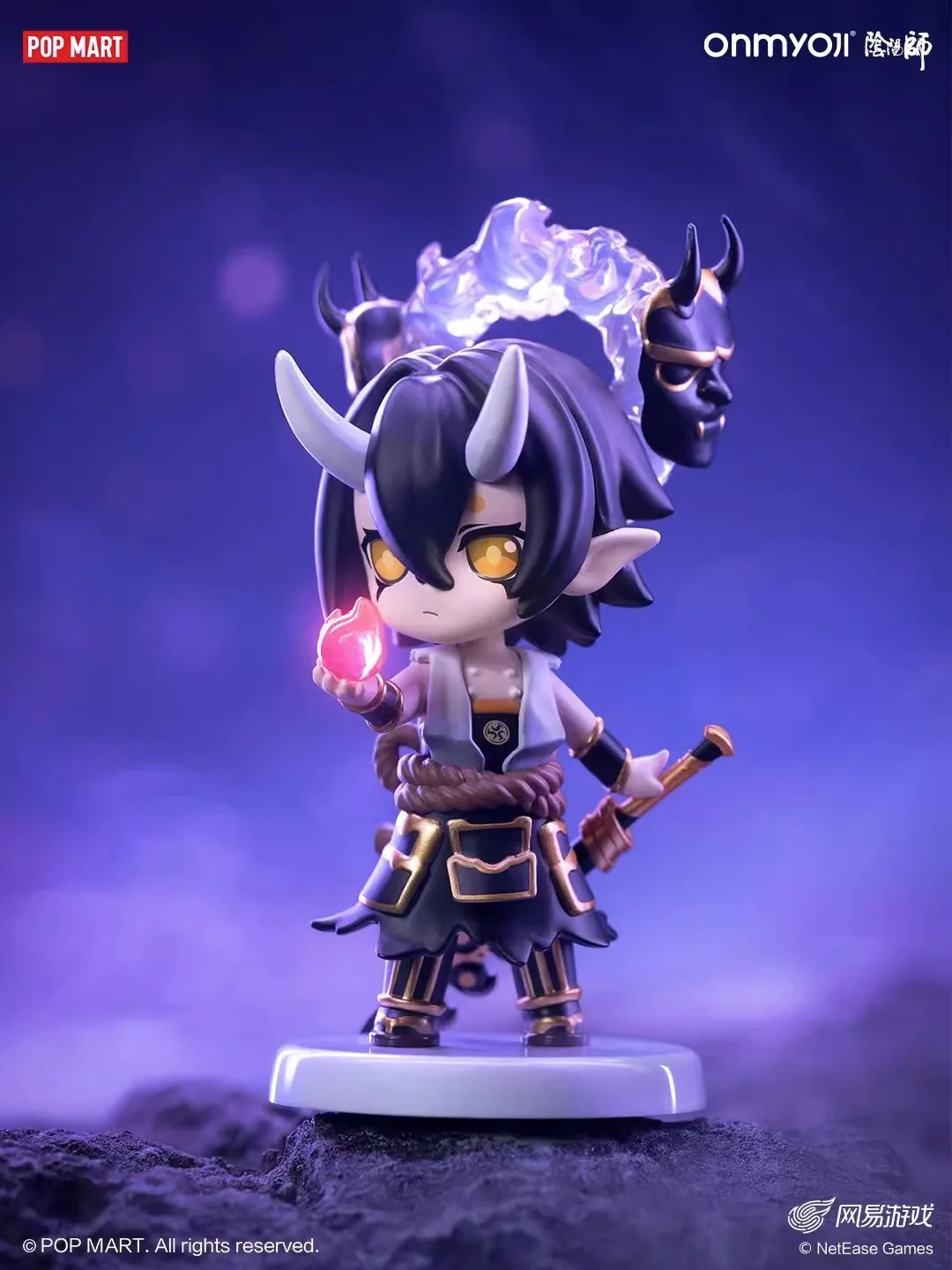 thumbnail image 1 of Pop Mart Onmyoji Classic God Series Blind Box Guess Bag Mystery Box Toys Doll Cute Anime Figure Desktop Ornaments Collection, 1 of 5