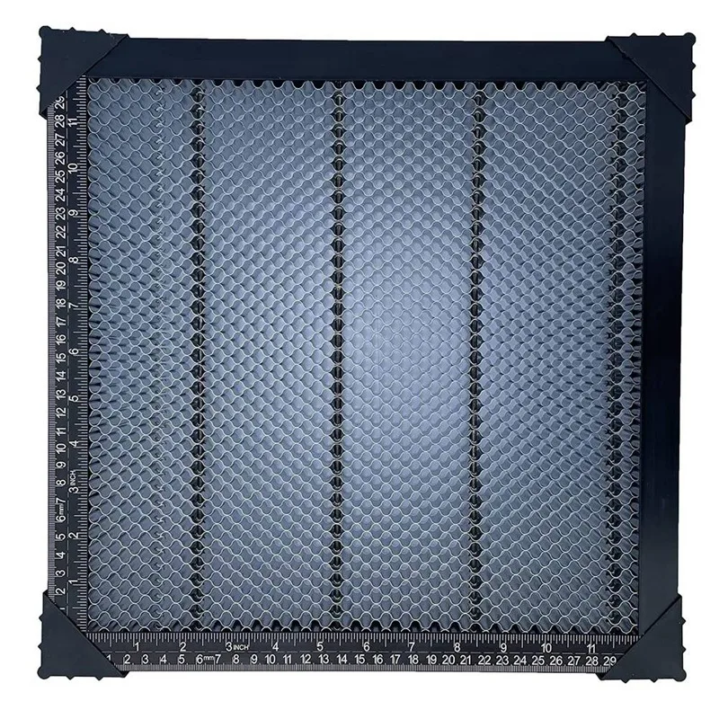 

Розничная продажа, Рабочий стол с сотовой лазерной поверхностью 13,8x13,8x0,8 дюйма, ячейка с сотовой сердцевиной для гладкой кромки