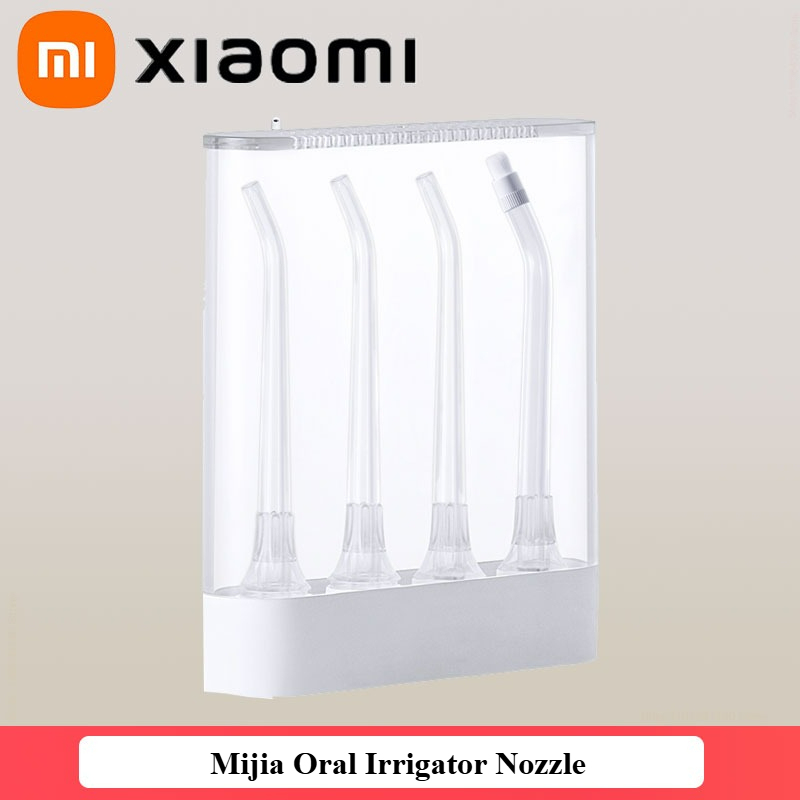 Original MIJIA Portable Oral Irrigator Nozzle Spare Part Pack Kits Water Flosser Accessories Spray adaptation F400 F300 MEO701