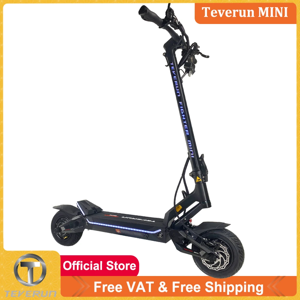 Trottinette électrique Teverun Fighter Mini 52V 20,8Ah à seulement 1749 €  sur