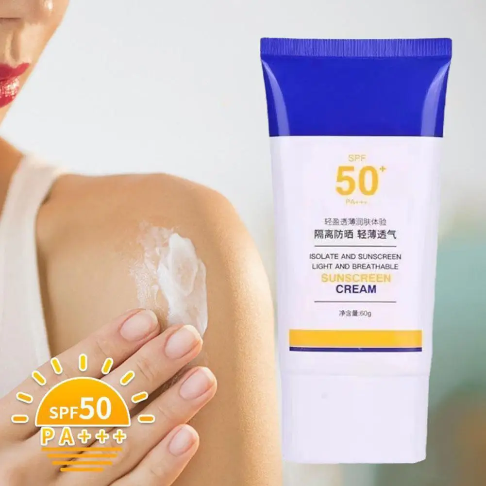 

Facial Sunscreen SunCream Sunblock Skin SPF50+ Protective Cream New Sun Cream Bleaching Facial Moisturizer Oil Control