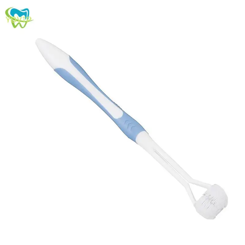 Soft Toothbrush Three Sided Soft Bristle Adult
