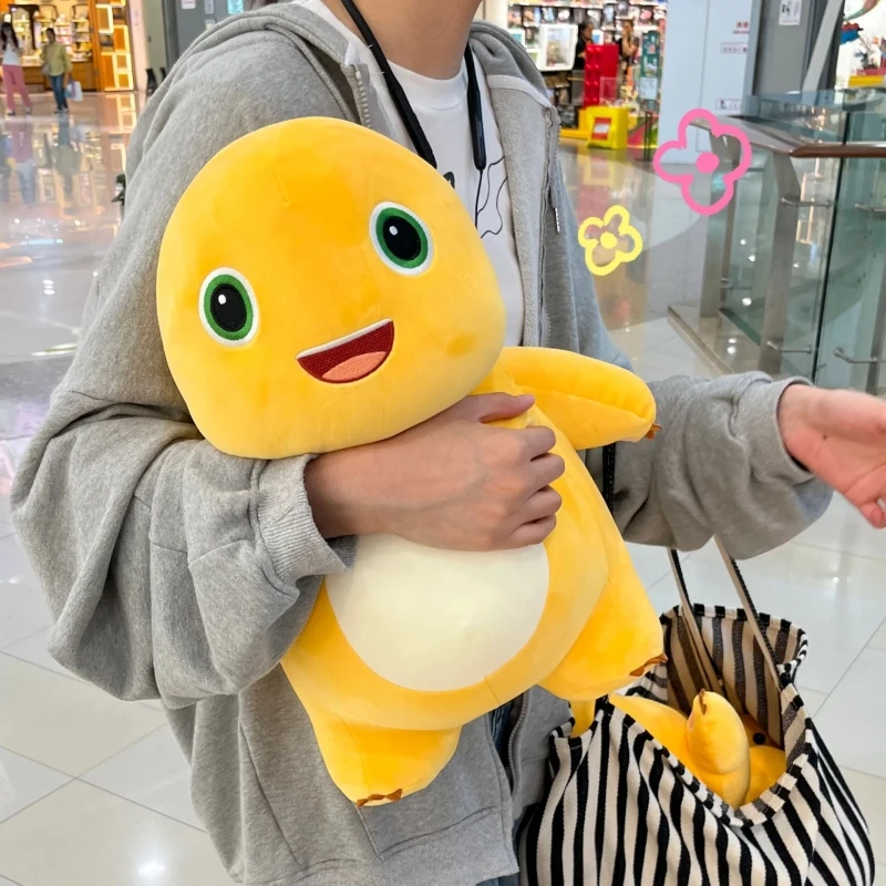 Kawaii Nailong Plushies Stuffed Anime Milk Dragon Doll Cute Yellow Dragon Doll Plush Toy Cuddly Pillow Peluche Xmas Kid Gifts