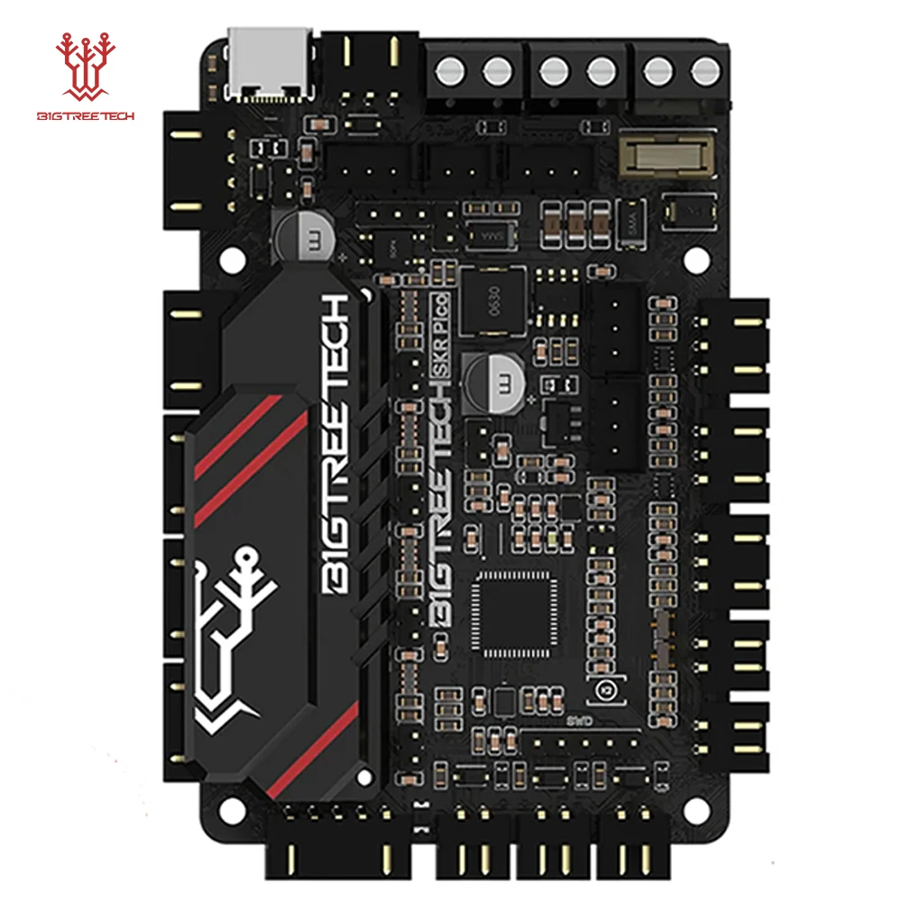 Bigtreetech-placa-mãe de Tela Sensível ao Toque com Framboesa pi Quadro para Placa Bordo Skr Pico V1.0 Tmc2209 Uart para Voron v0 Pitft50