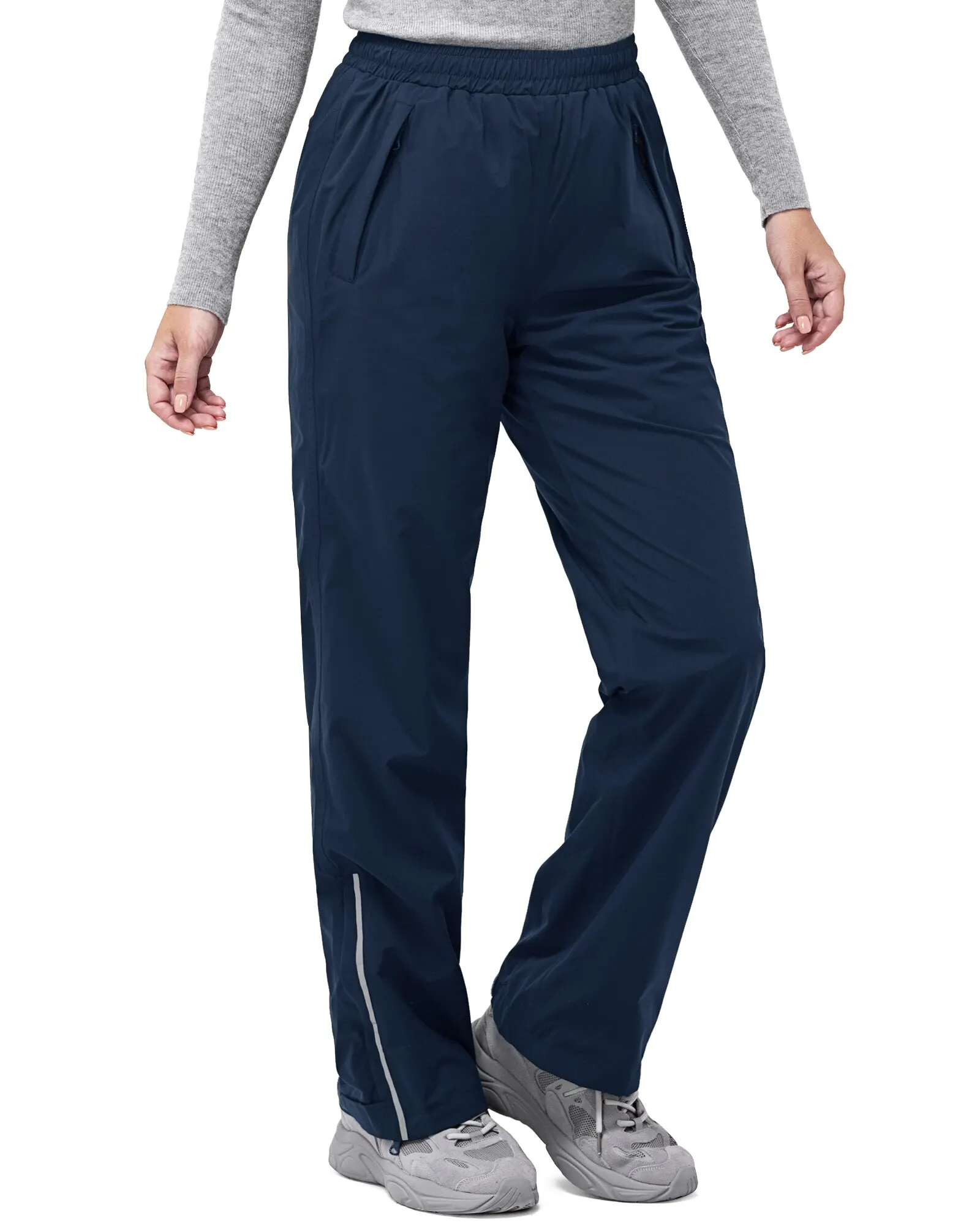 33000ftWomensRainPantsLightweightBreathableWaterproofPants