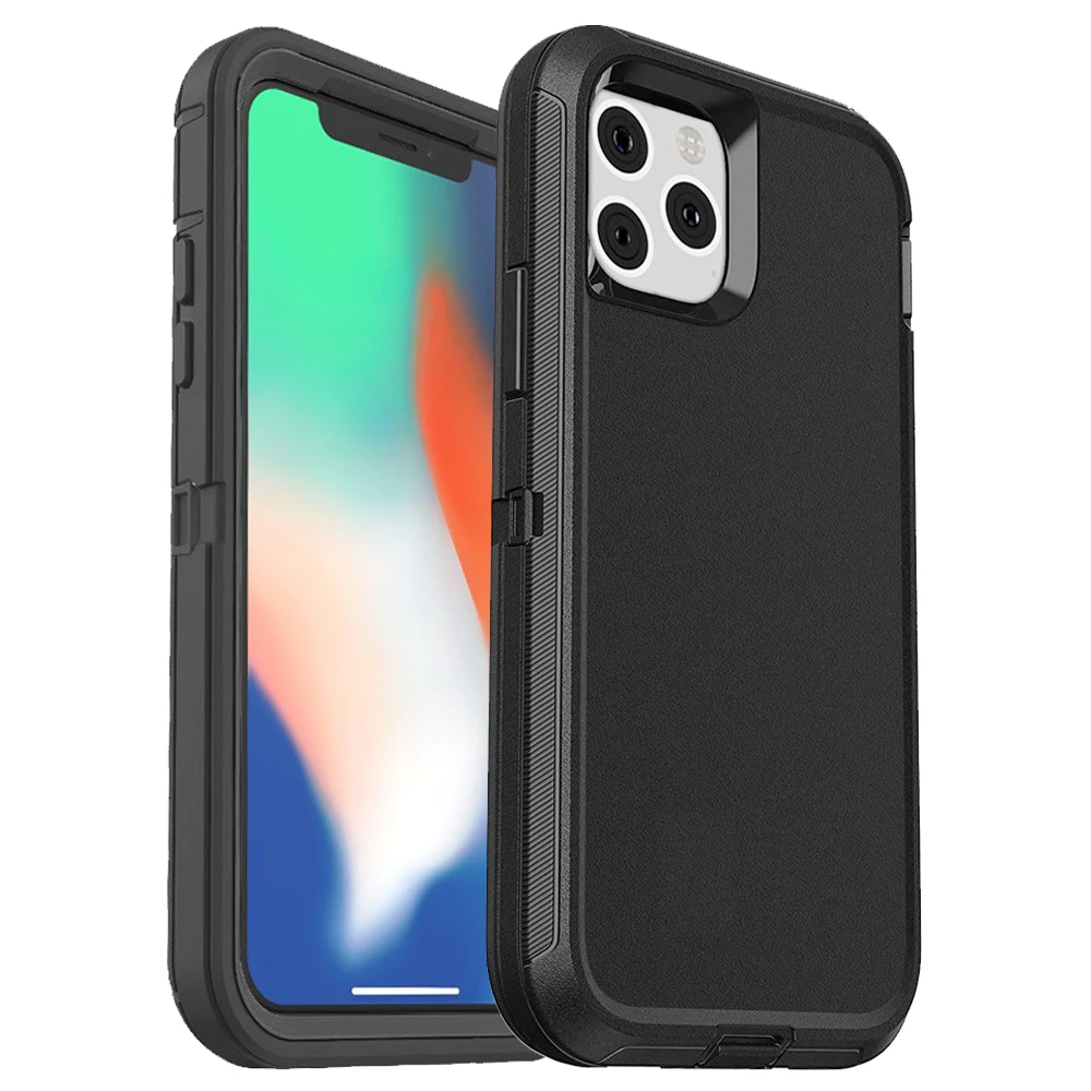 Triple Protection Shockproof & Heavy Duty Case with Belt Clip