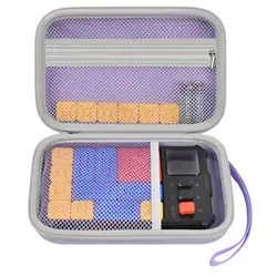 Smart Puzzle Organizer: Brain Teaser Storage & Travel Case (Purple)