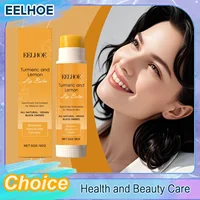 Baume à lèvres au curcuma et au citron Eelhoe, hydrate, éclaircit et adoucit la peau des lèvres, hydratation quotidienne et élimination des peaux mortes, soin des lèvres, nouveauté 1
