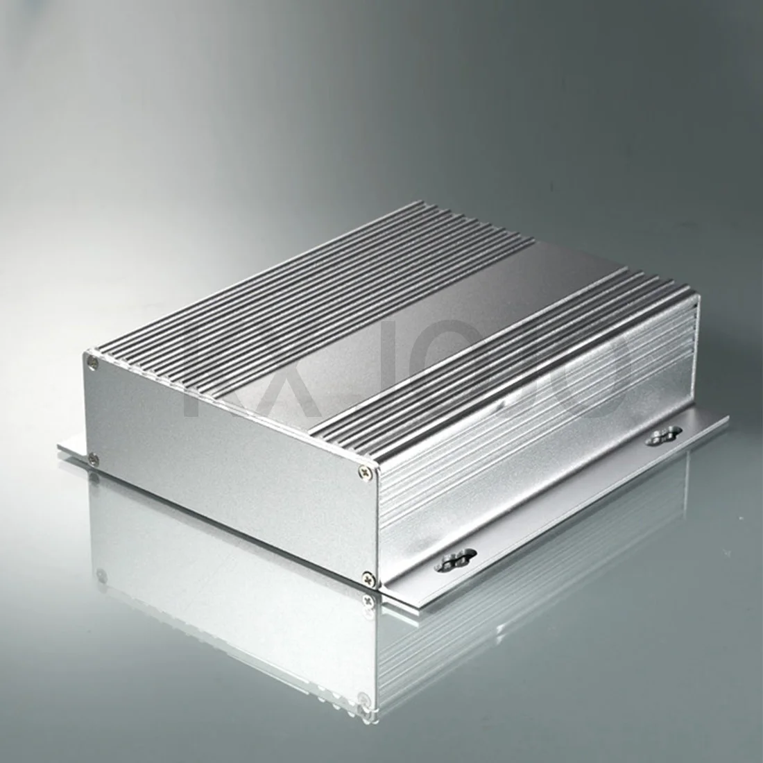 Aluminum Enclosure 147*41*100/150/155mm Split Box Waterproof Type Case Electronic Box DIY Power Housing Instrument Silver/Black electronic enclosure case electrical box