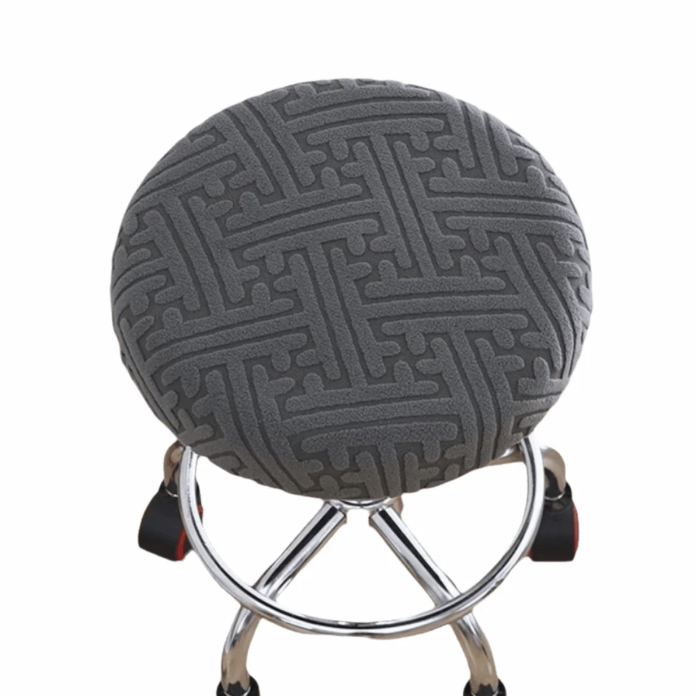 Easy Care Stretchable Bar Stool Cover - Soft, Skin-Friendly, Breathable, Dust-Proof Seat Protector