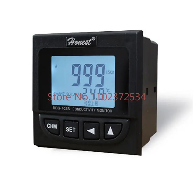 

Shanghai Chengci DDG-403B (single probe) industrial conductivity meter (LCD) online conductivity monitor