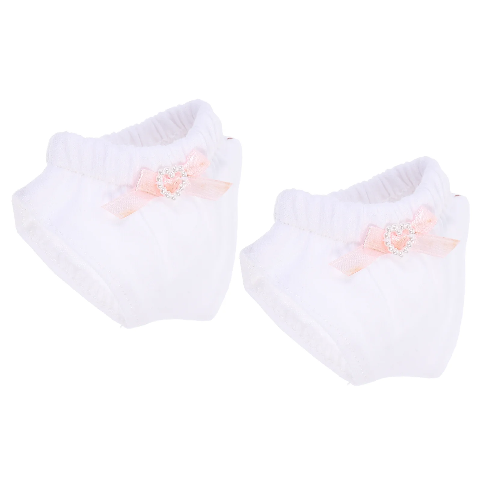 

2 Pcs Panties Ornaments Small Photography Props for Dolls Cloth Costume Decor Toy