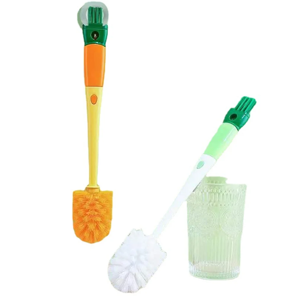 

Соломенная щетка, многофункциональная расческа из силикагеля, мягкая, легко хранить, Эффективная очистка, кухонная щетка для чистки, легко разбирается