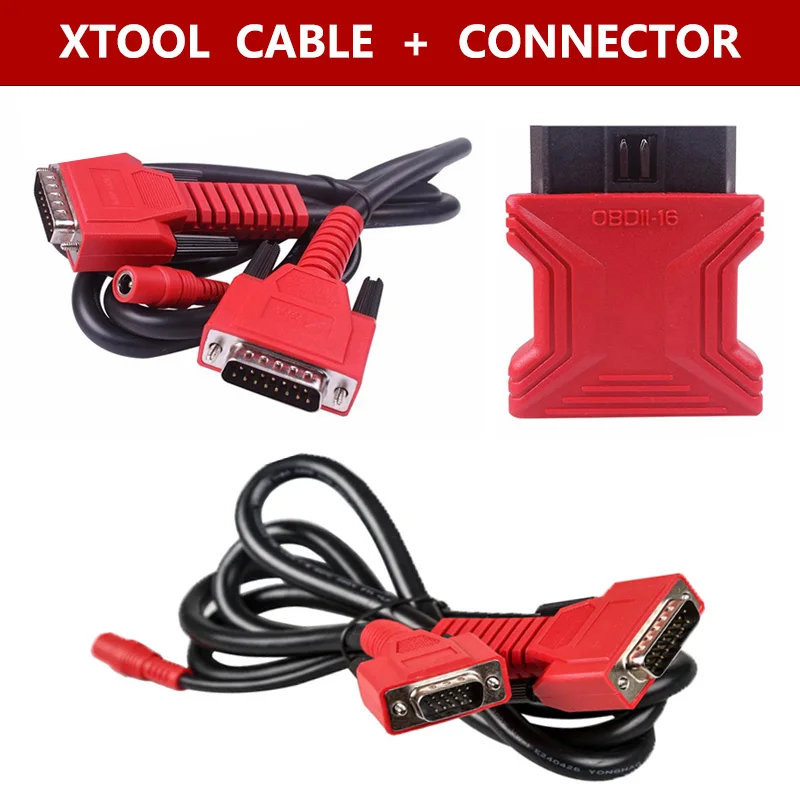 XTOOL-Universal OBD2 16 pinos adaptador, X100 Pro,