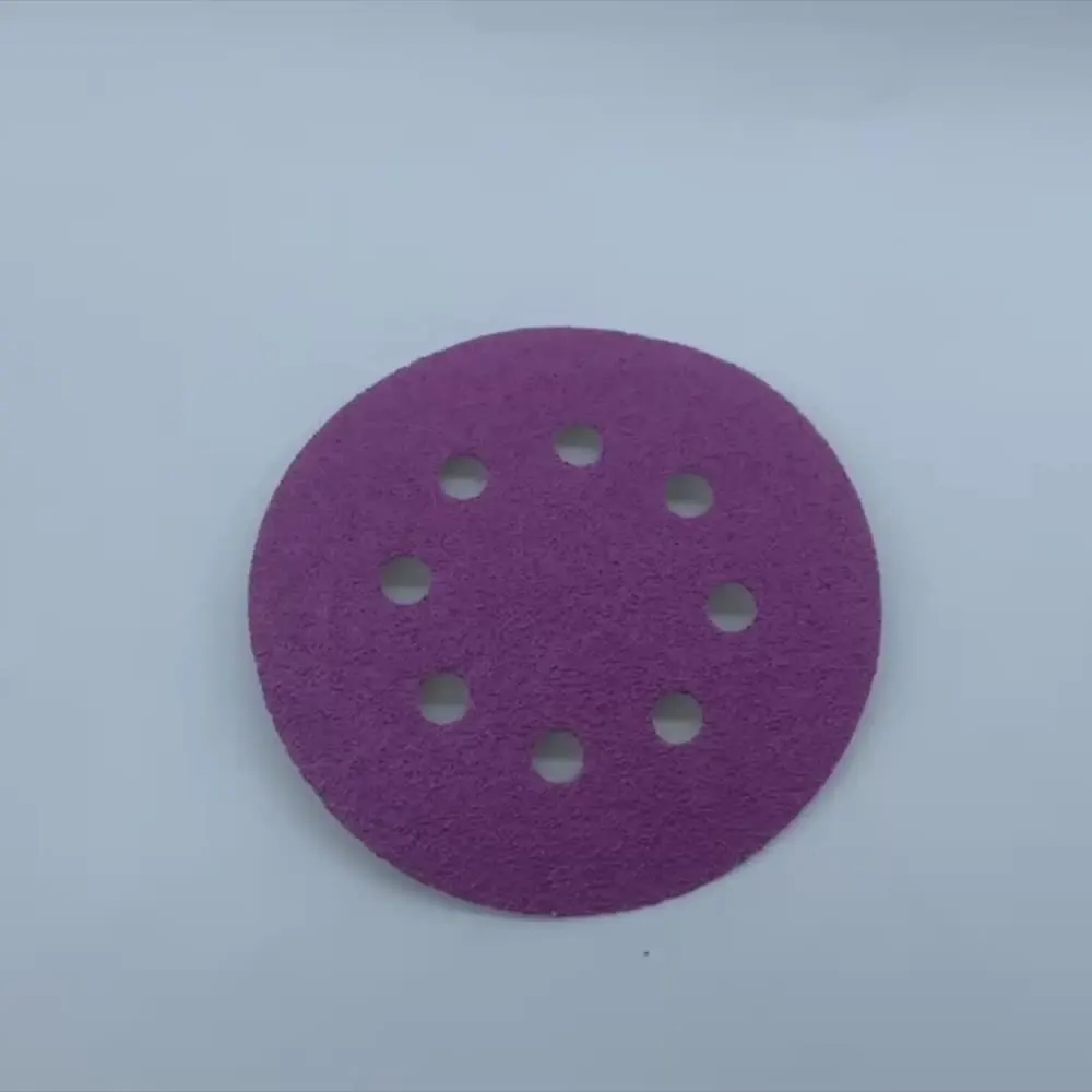 50 Disques De Ponçage à Boucle 6 Pouces – Grain 80 – Violet – Uxcell