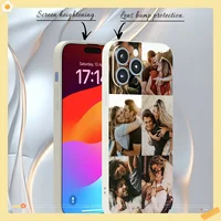 Custom Design Your Photo Clear Phone Case For iphone 17 16 15 14 13 12 11 Pro Xs Max Mini X XR 8 7 6 Plus SE 2020 2022 4