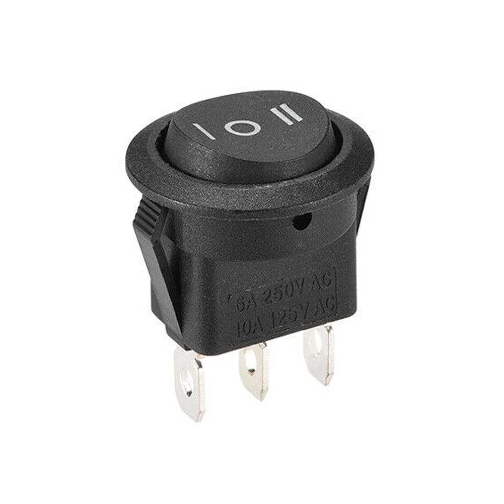

High Quality Snap-in Mounting Brand New Rocker Switch On/Off/On AC 250V/6A 125V/10A On/Off/On Action SPST Contacts