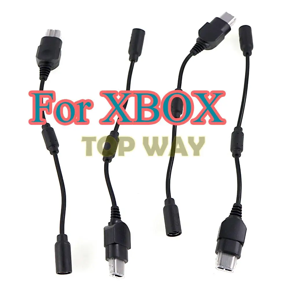 

50pcs New Breakaway Extension Cable Handle Adapter Cable For Xbox Console Controller Gaming Lines Adapter WIres Black