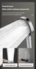 Xiaomi 13cm Large Panel 3Modes Adjustable Home Shower Head  High Pressure Massage ShowerHead Filter Element Bathroom Accessories 6