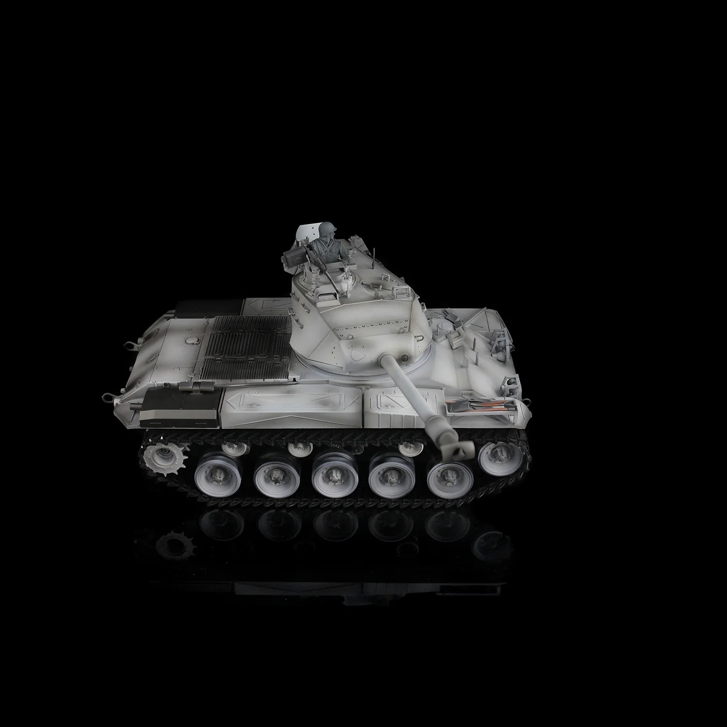 HENG LONG 1/16 7.0 Walker Bulldog Army RC Tank FPV Camera 3839 Steel Gearbox Barrel Recoil Painted Machine Gun Toys Cars TH20340 5