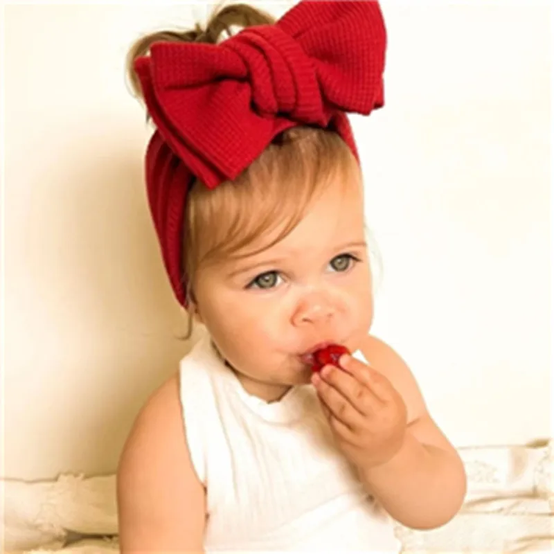 haar accessoires kids haarband haar accessories accessoires baby haarband kids hoofddeksels baby meisje Baby Hoofdband Bow BabyTulband Hoofdbanden Voor Elastische Headwrap|Haaraccessoires| - AliExpress