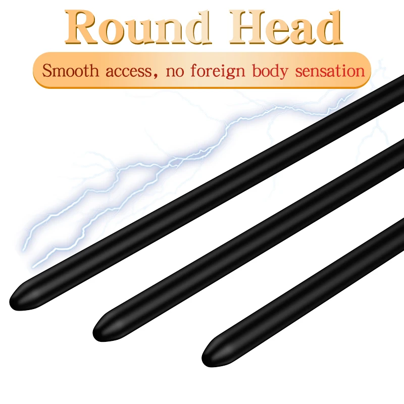 Electro Sex Toys Urethral Sounding Rod Electric Shock Bar Penis Plug Dilator Bdsm