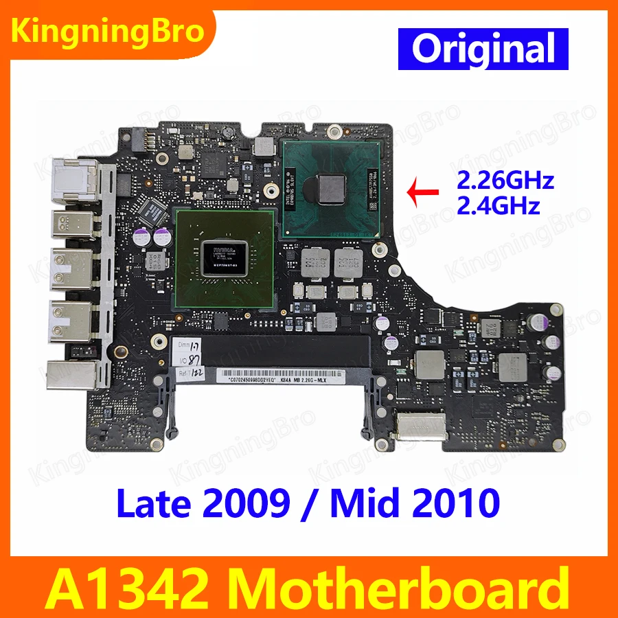 Original A1342 Motherboard For Macbook 13" A1342 Logic Board 2009 820-2883-A 2010 820-2877-B