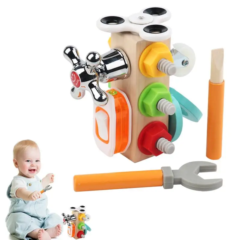 

Busy Cube Busy Block Montessori Unlock Toy Educational Sensory Board For Toddlers Intelligence Educational Toys