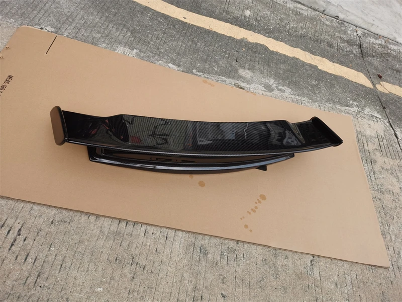 Real Carbon Fiber Spoiler For Mercedes Benz AMG GT GTS GTC C190 2015-2023 High Quality Rear Wing Trunk Lip Refits GTC Spilers - - Racext 37
