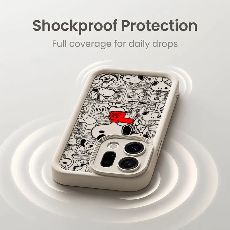 Cute Cartoon S-Snoopys Shockproof Phone Case