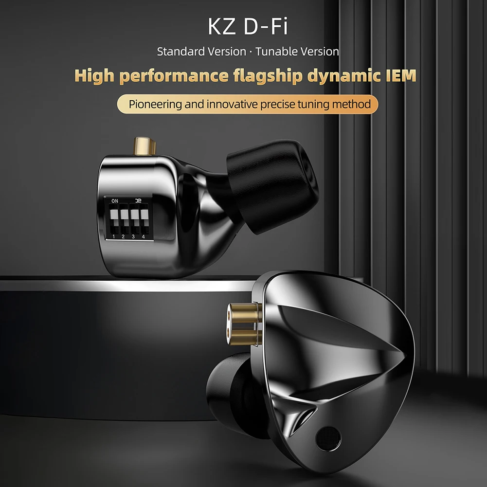 KZ D-Fi ̾  ũ , 4 ܰ Ʃ ġ, HiFi ̽, ݼ   ̾,  ̳  