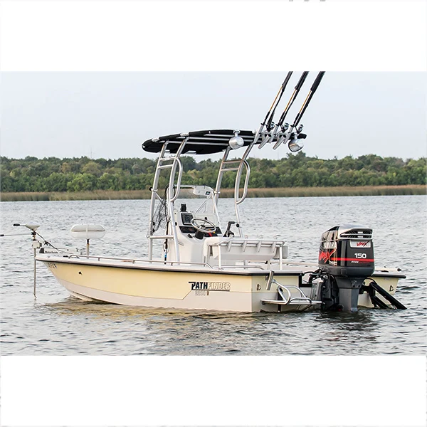 Promotion! Dolphin Pro2 Center Console Boat T Top Plus a 5 Fishing Rod Holders Package