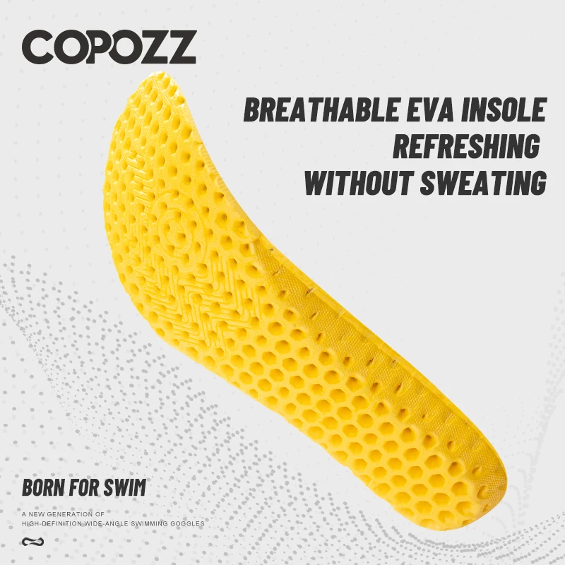 COPOZZ Summer Aqua-shoes Quick-Dry Water Shoes Breathable Wading Upstream Shoes Antiskid Outdoor Sports Shoe Beach Pool Slippers 3