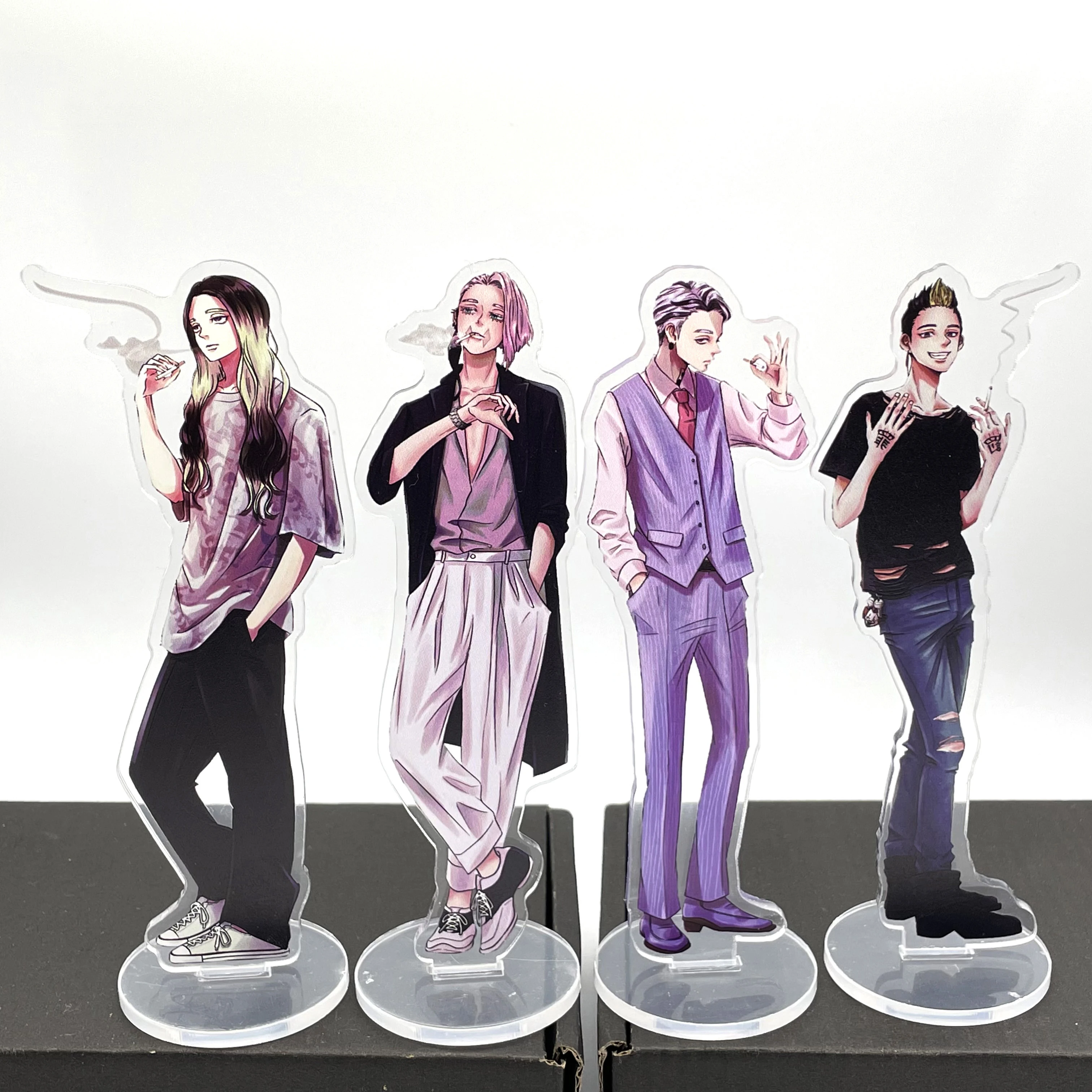 東京revengersアクリルスタンドhaitani兄弟蘭rindoフィギュアモデルプレートtintu四天王キャラクターアクションフィギュア キーホルダー Aliexpress