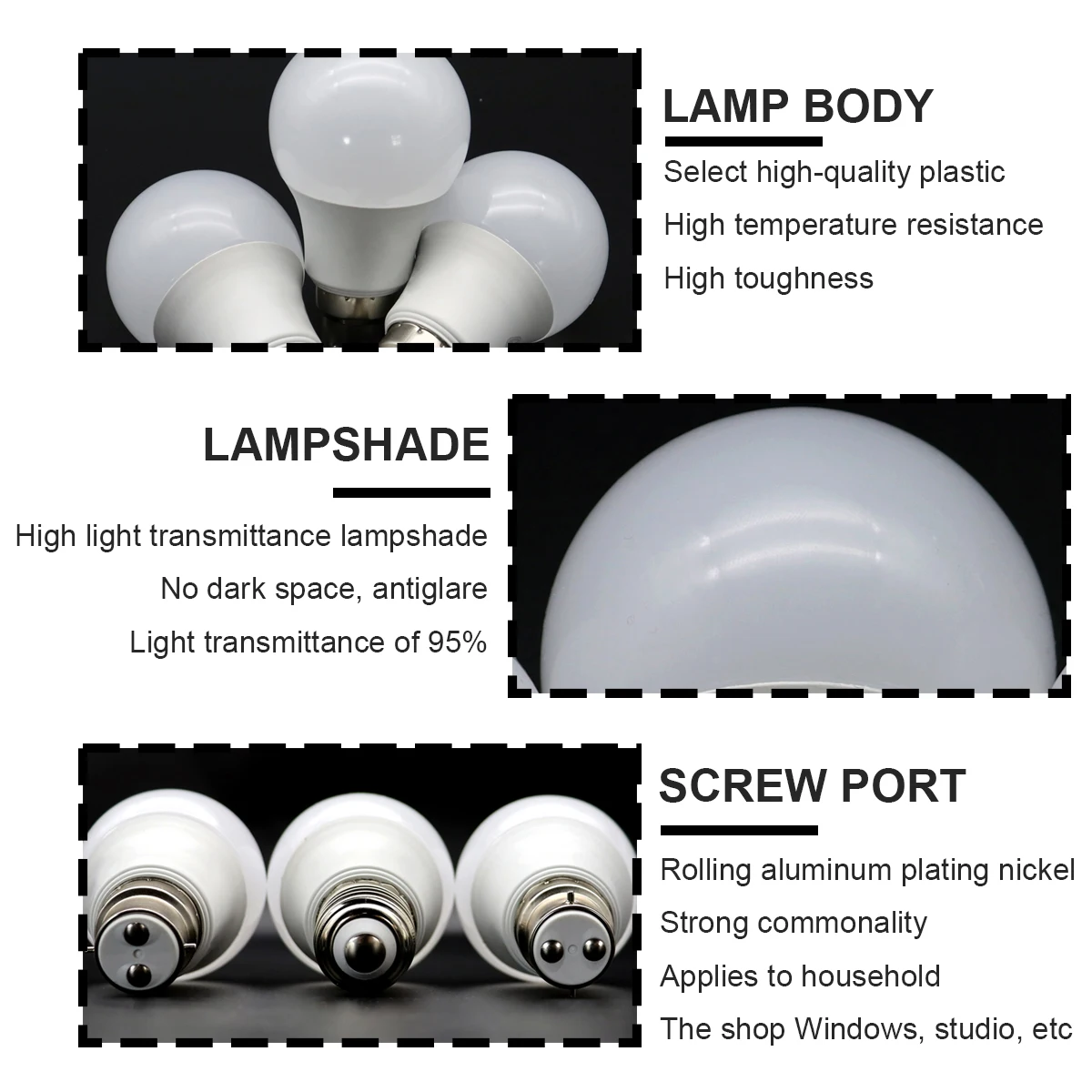 Led , 220V, , E14, E27, B22,  ݵ ȭƮ, 3W-18W,   , , 鸮 , 6 /10 