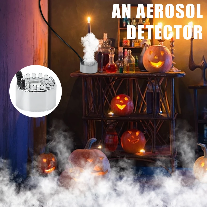 Halloween Mini LED Pumpkin Light Fogging Machine Small Atomizer Pond Fog Machine Festival Decoration Ideas