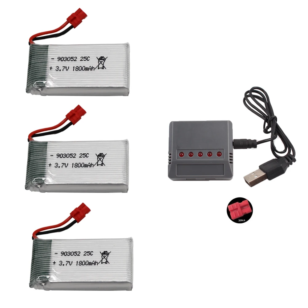 Batteria Drone 3.7V A Batterie Per Comandi Radio Ed Elettronici Di Giocattoli E Modellini