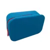 Portable Waterproof Silicone Cosmetic Bag Soft Stationery Storage Bag Zipper Pouch 3
