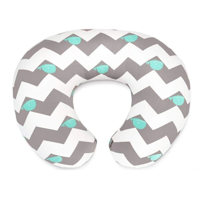 Pillow Case Cover Nursing Pillow Cover Baby Pillow Cover Baby U-Shaped Breastfeeding Pillowcase Maternity Pillow Slipcover Cartoon Printed Newborn Baby Nursing Pillows Cover