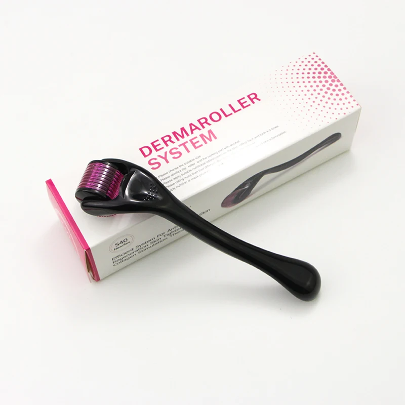 540 Derma Roller Medical Grade Skin Care Microneedling for Skin Rejuvenation and Hair Growth