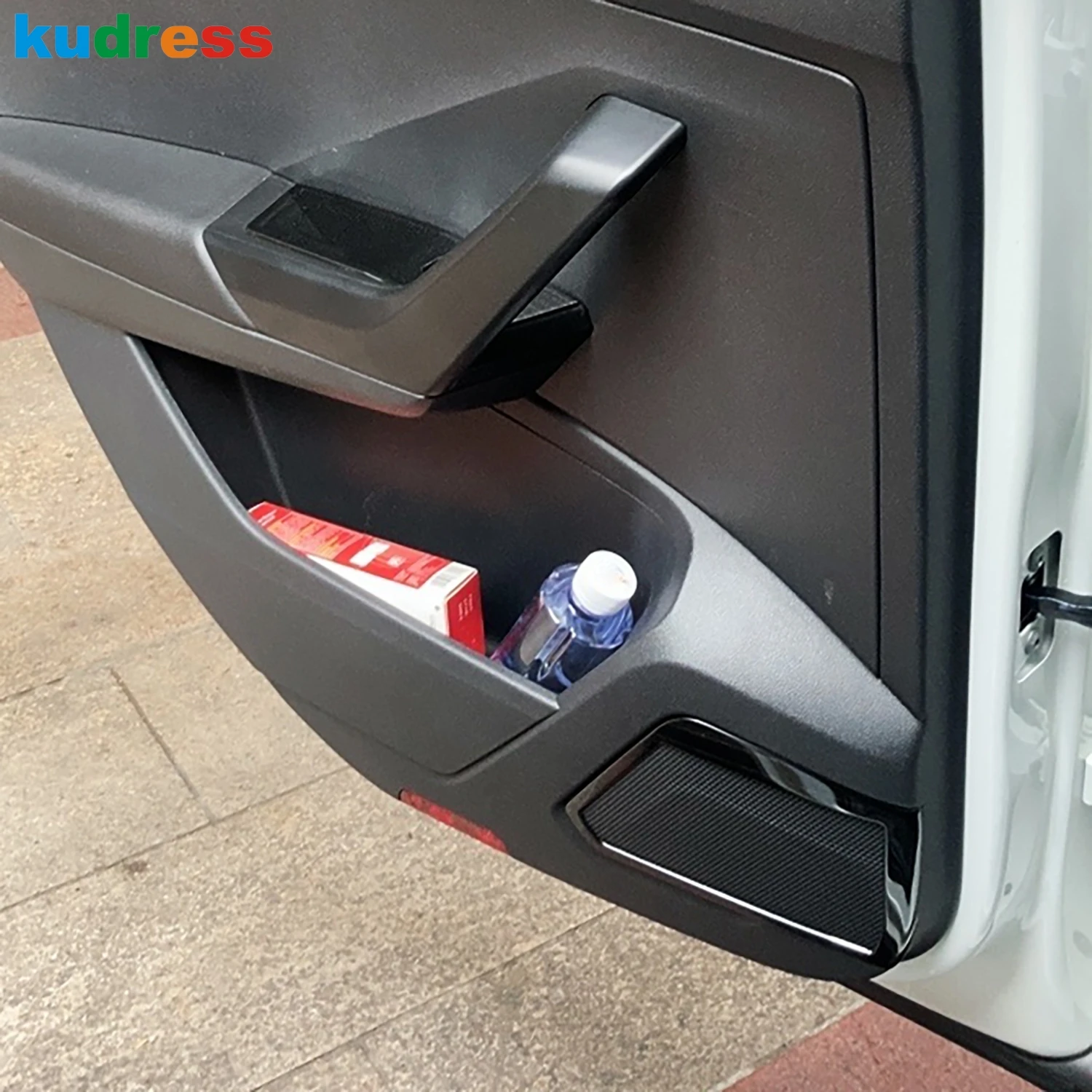 カーカーボンファイバー ドアアンチキック カバーステッカー 車メンテナンス AL インテリア ステッカー 適用: ホンダ フィット 2014-2019 カーボン