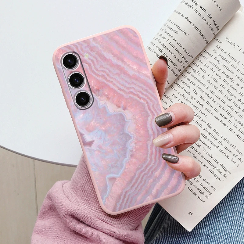 Marble Stone Texture Protective Silicone Phone Case