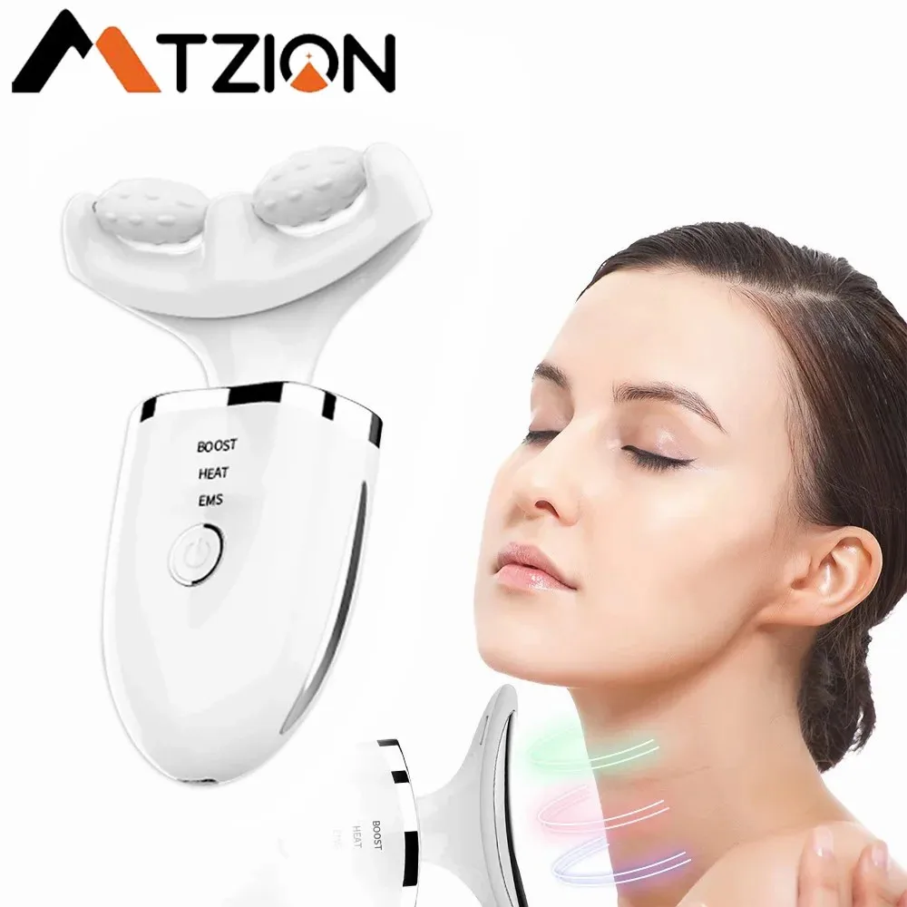 micro current beauty instrument mini face lifting slimming massager firming facial skin diminish fine lines beauty health facial Face and Neck Skin Care Beauty Instrument EMS Micro current Photon Therapy Tightens and Enhances the Skin, Reducing Wrinkles