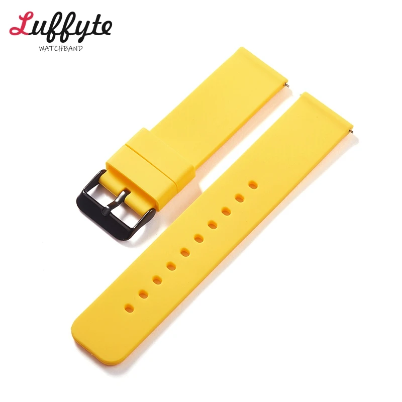 Multi-Size Silicone Quick Release Watch Bands - Versatile Wrist Accessories