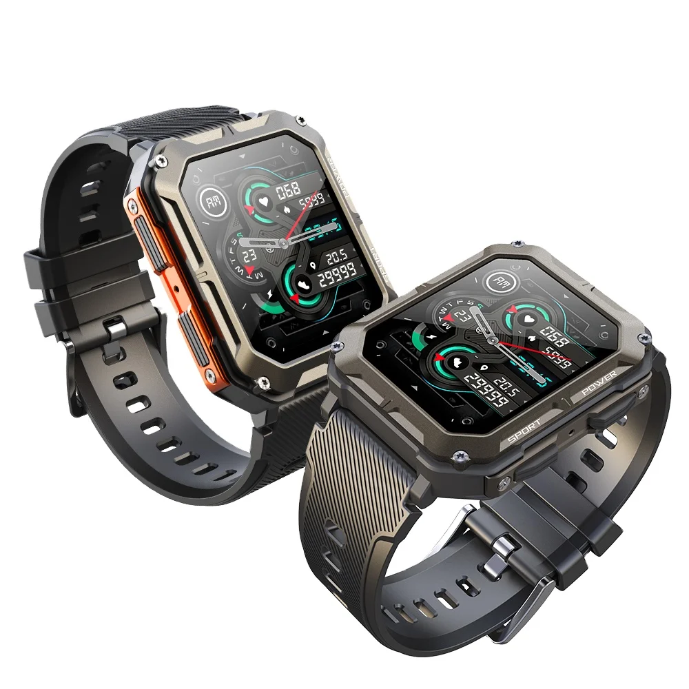 

Android smart watch phone VC20Pro 1.83 inch HD Screen Long Standby Blood Oxygen smartwatch IP68 Waterproof sport smart watches