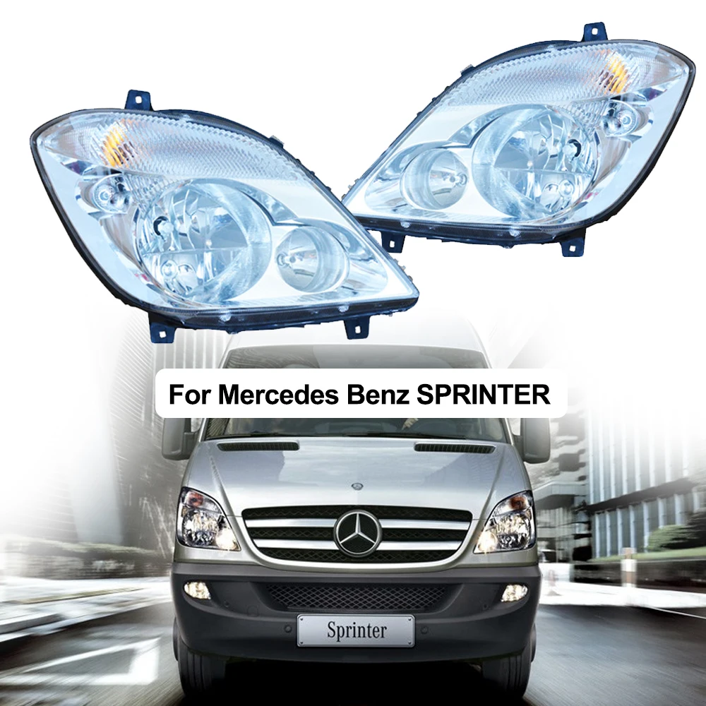 

Передние фары в сборе, подходит для Mercedes Benz Sprinter 901 1996 906 2006-2012, запасные части для фар, аксессуары