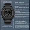 SANDA 2156 Army Dial Led Digital Wristwatches Stopwatches For Male Fashion Mens Watch Military Water Resistant Sport Watches 5