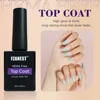 FZANEST HEMA TPO Free High Durability Strong Top and Base Coat Shiny Crystal NO Wipe High Shine Power Chrome Top Gel Finish 4