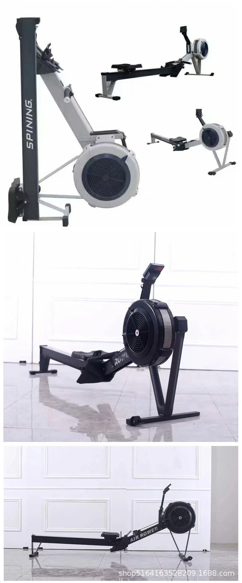 Description Picture 4 of itemFoldable Water Rowing Machine, Home Gym and Exercise Equipment, Gimnasio Gimnasio, Fitness Equipment